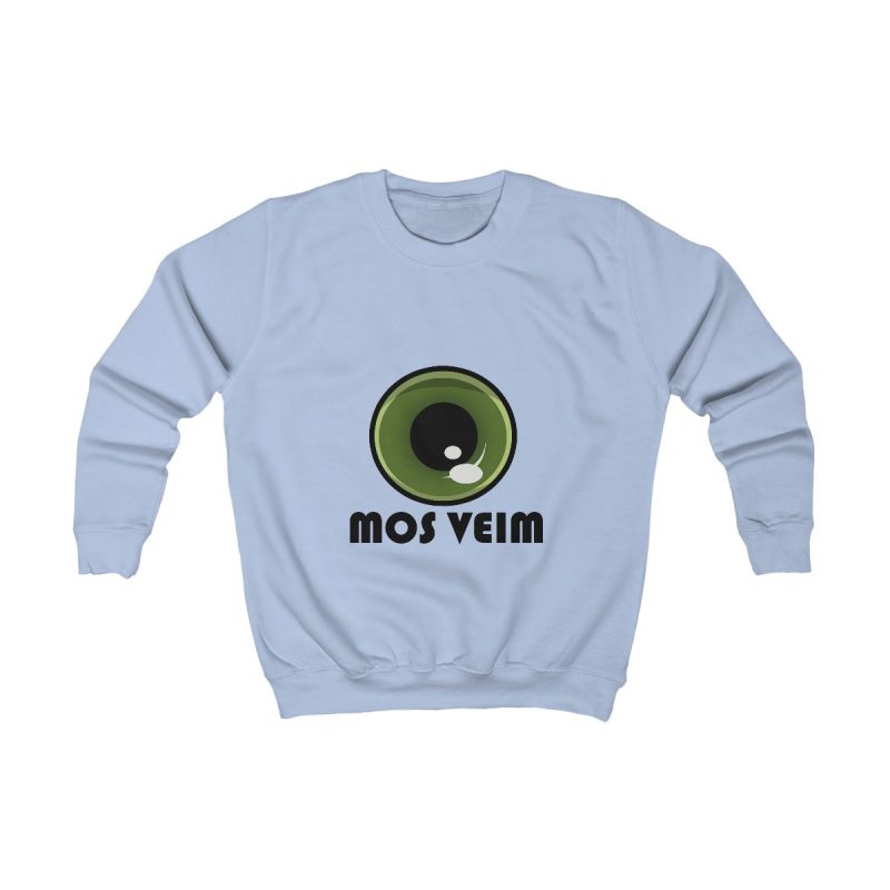Sudadera infantil - Azul cielo - Camiseta «Mos veim»