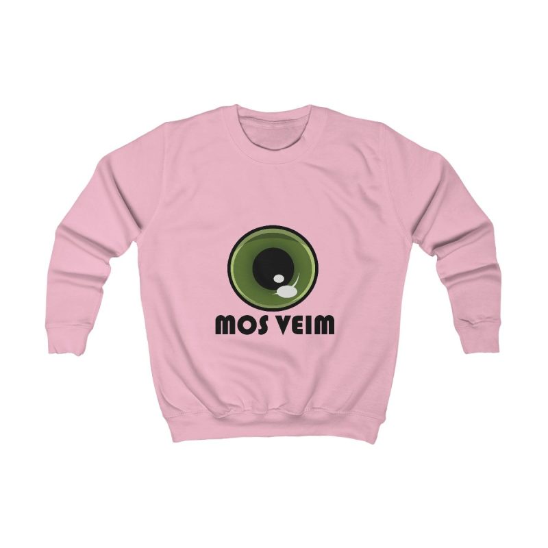 Sudadera infantil - Rosa bebe - Camiseta «Mos veim»