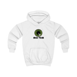 Sudadera con capucha infantil - Blanco artico - Camiseta «Mos veim»