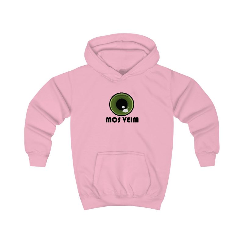 Sudadera con capucha infantil - Rosa bebe - Camiseta «Mos veim»