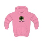 Sudadera con capucha infantil - Rosa algodon de azucar - Camiseta «Mos veim»