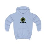 Sudadera con capucha infantil - Azul cielo - Camiseta «Mos veim»