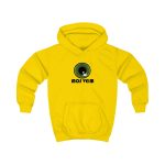 Sudadera con capucha infantil - Amarillo sol - Camiseta «Mos veim»