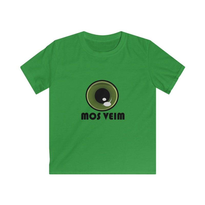 Camiseta infantil Softstyle - Verde irlandes - Camiseta «Mos veim» Camiseta infantil Softstyle - Verde irlandes - Camiseta «Mos veim»