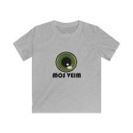 Camiseta infantil Softstyle - Gris deportivo - Camiseta «Mos veim» Camiseta infantil Softstyle - Gris deportivo - Camiseta «Mos veim»