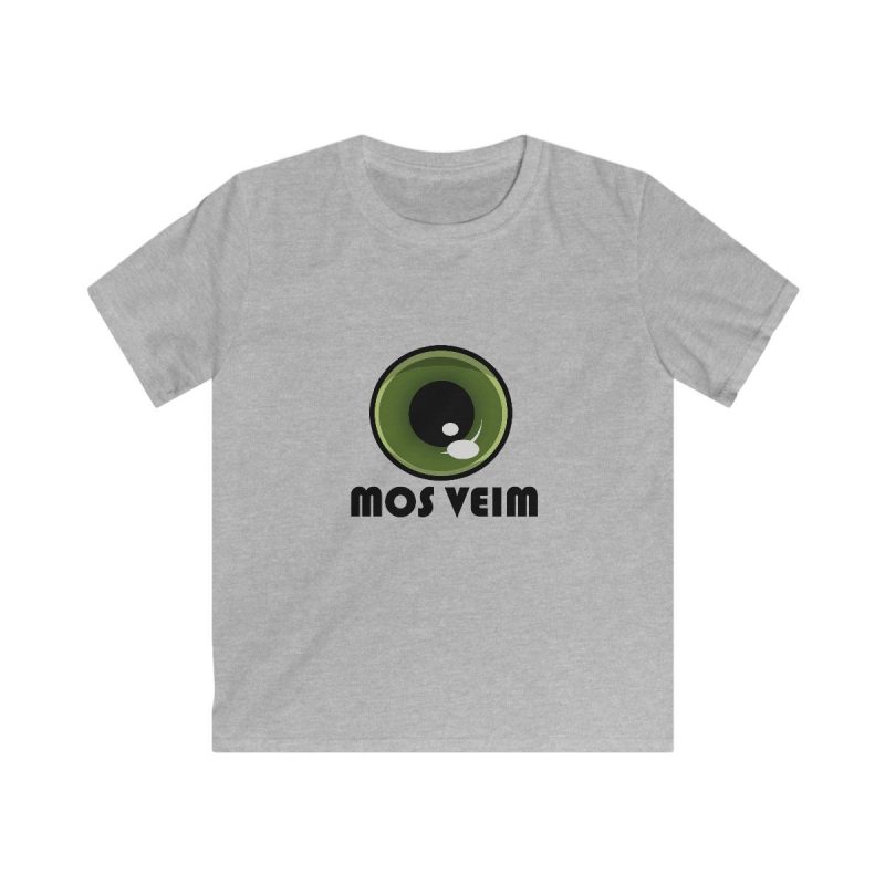 Camiseta infantil Softstyle - Gris deportivo - Camiseta «Mos veim»