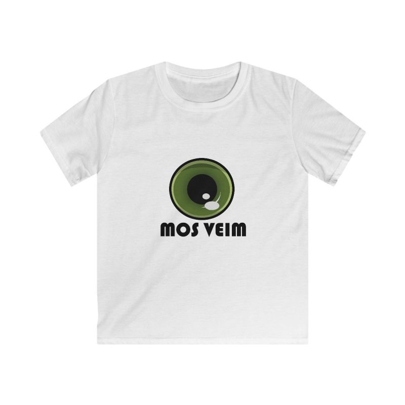 Camiseta infantil Softstyle - Blanco - Camiseta «Mos veim»