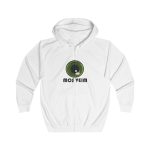 Sudadera con capucha y cremallera - Blanco artico - Camiseta «Mos veim» Sudadera con capucha y cremallera - Blanco artico - Camiseta «Mos veim»