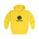 Sudadera con capucha y cremallera - Amarillo sol - Camiseta «Mos veim» Sudadera con capucha y cremallera - Amarillo sol - Camiseta «Mos veim»
