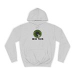 Sudadera universitaria - Gris jaspeado claro - Camiseta «Mos veim» Sudadera universitaria - Gris jaspeado claro - Camiseta «Mos veim»