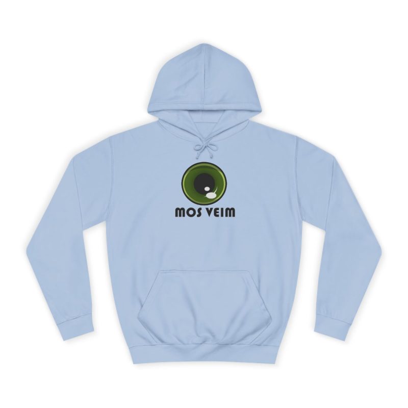 Sudadera universitaria - Azul cielo - Camiseta «Mos veim»