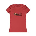 Camiseta mujer Favorite - Rojo - Camiseta Dilluns Gall