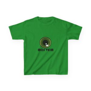 Camiseta infantil algodon grueso - Verde irlandes - Camiseta «Mos veim»