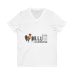 Camiseta cuello de pico - Blanco - Camiseta Dilluns Gall