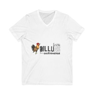 Camiseta cuello de pico - Blanco - Camiseta Dilluns Gall
