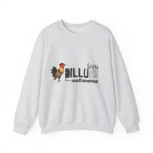 Sudadera cuello redondo - Gris ceniza - Camiseta Dilluns Gall