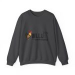 Sudadera cuello redondo - Gris oscuro jaspeado - Camiseta Dilluns Gall Sudadera cuello redondo - Gris oscuro jaspeado - Camiseta Dilluns Gall