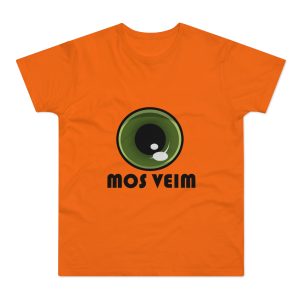 Camiseta hombre punto liso - Naranja - Camiseta «Mos veim»