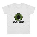 Camiseta hombre punto liso - Blanco - Camiseta «Mos veim» Camiseta hombre punto liso - Blanco - Camiseta «Mos veim»