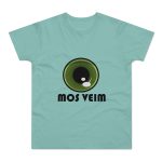 Camiseta hombre punto liso - Verde menta - Camiseta «Mos veim» Camiseta hombre punto liso - Verde menta - Camiseta «Mos veim»