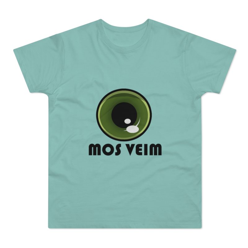 Camiseta hombre punto liso - Verde menta - Camiseta «Mos veim»