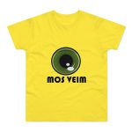 Camiseta hombre punto liso - Amarillo solar - Camiseta «Mos veim» Camiseta hombre punto liso - Amarillo solar - Camiseta «Mos veim»