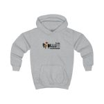 Sudadera con capucha infantil - Gris jaspeado claro - Camiseta Dilluns Gall Sudadera con capucha infantil - Gris jaspeado claro - Camiseta Dilluns Gall