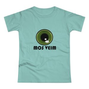 Camiseta mujer punto liso - Verde menta - Camiseta «Mos veim»