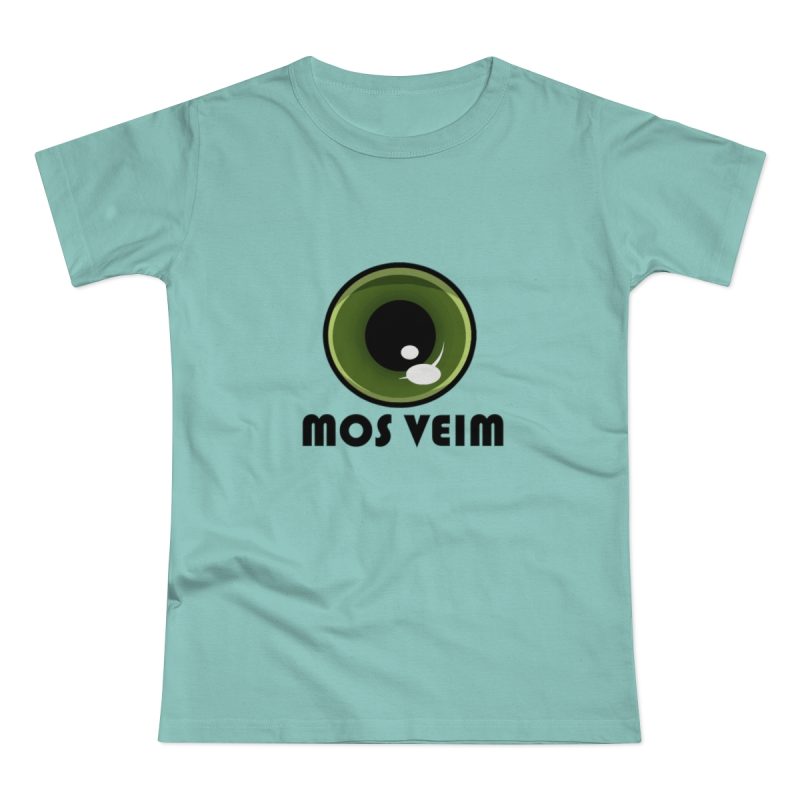 Camiseta mujer punto liso - Verde menta - Camiseta «Mos veim» Camiseta mujer punto liso - Verde menta - Camiseta «Mos veim»