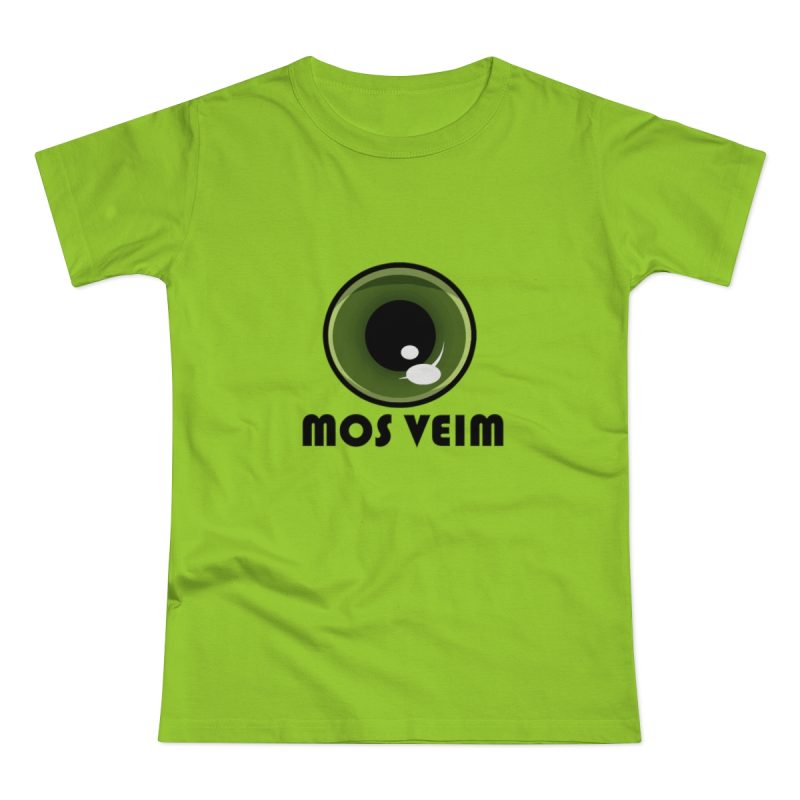 Camiseta mujer punto liso - Verde orquidea - Camiseta «Mos veim»