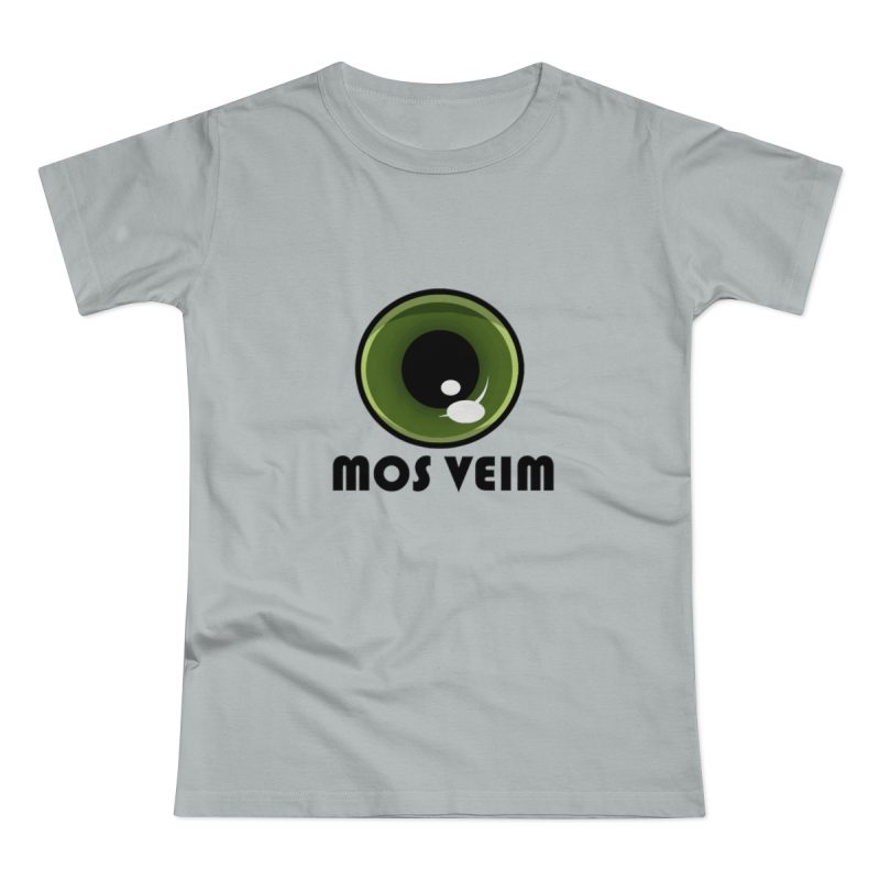 Camiseta mujer punto liso - Gris Pacifico - Camiseta «Mos veim»