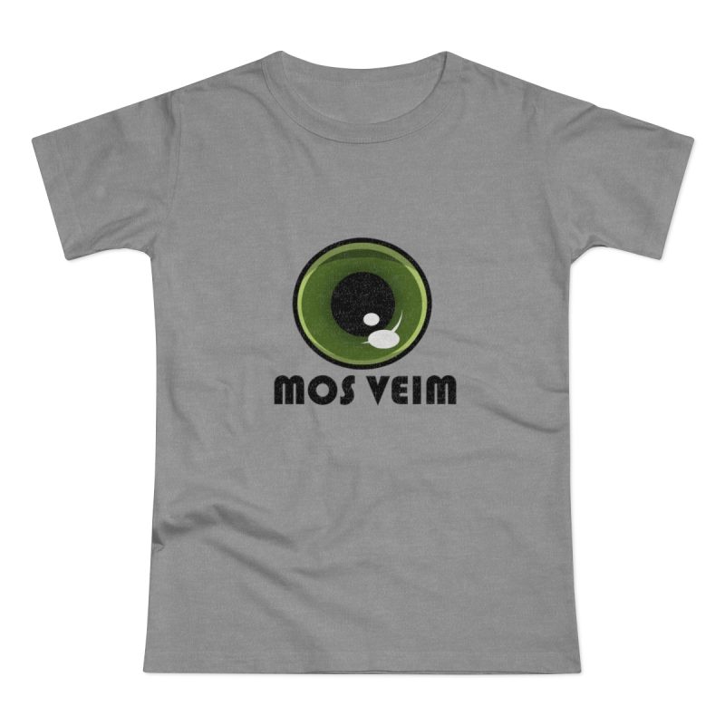 Camiseta mujer punto liso - Gris deportivo jaspeado - Camiseta «Mos veim»