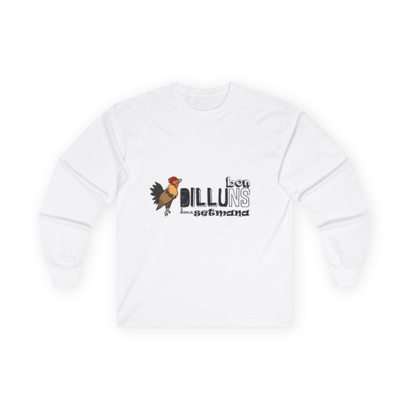 Camiseta manga larga - Blanco - Camiseta Dilluns Gall