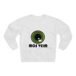Sudadera cuello redondo premium - Blanco - Camiseta «Mos veim»