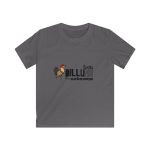 Camiseta infantil Softstyle - Gris marengo - Camiseta Dilluns Gall