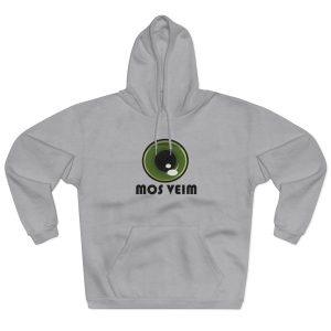 Sudadera con capucha cerrada - Gris jaspeado claro - Camiseta «Mos veim»
