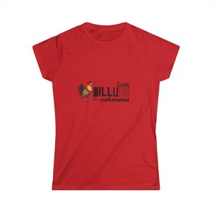 Camiseta mujer Softstyle - Rojo - Camiseta Dilluns Gall