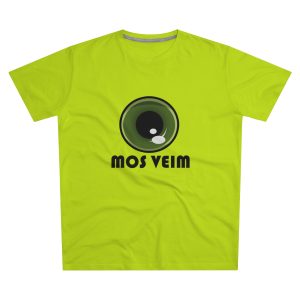 Camiseta hombre corte moderno - Verde lima - Camiseta «Mos veim»