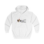 Sudadera con capucha y cremallera - Blanco artico - Camiseta Dilluns Gall