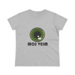 Camiseta mujer algodon medio - Gris deportivo - Camiseta «Mos veim»