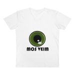 Camiseta hombre cuello de pico Presenter - Blanco - Camiseta «Mos veim»