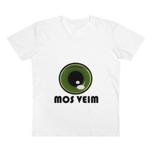 Camiseta hombre cuello de pico Presenter - Blanco - Camiseta «Mos veim»