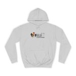 Sudadera universitaria - Gris jaspeado claro - Camiseta Dilluns Gall Sudadera universitaria - Gris jaspeado claro - Camiseta Dilluns Gall