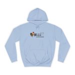Sudadera universitaria - Azul cielo - Camiseta Dilluns Gall Sudadera universitaria - Azul cielo - Camiseta Dilluns Gall