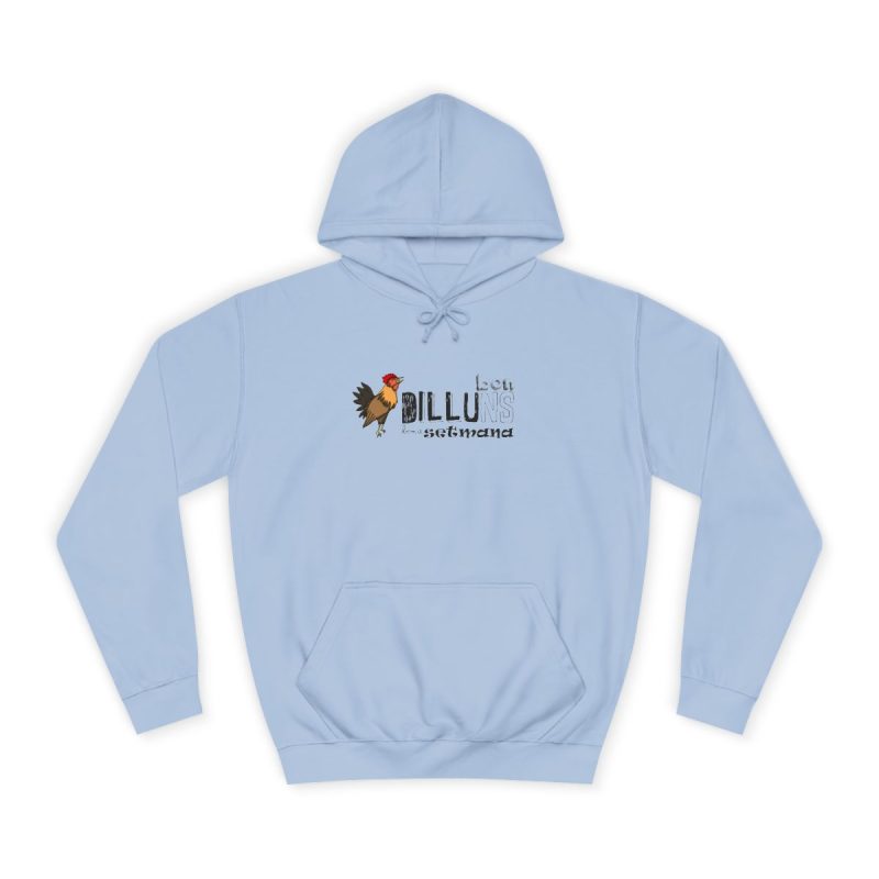 Sudadera universitaria - Azul cielo - Camiseta Dilluns Gall