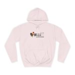 Sudadera universitaria - Rosa bebe - Camiseta Dilluns Gall Sudadera universitaria - Rosa bebe - Camiseta Dilluns Gall