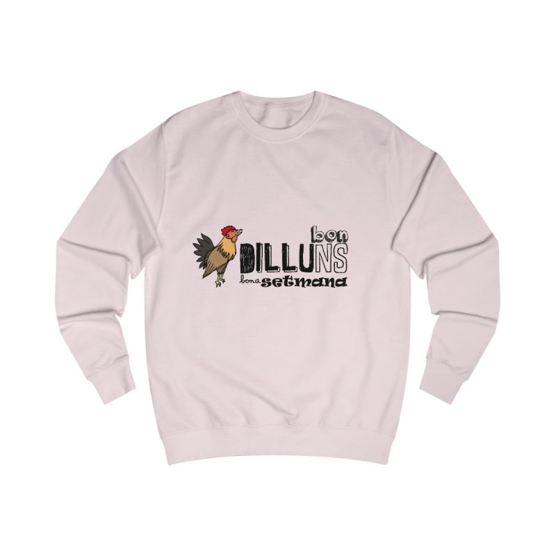 Sudadera clasica - Rosa bebe - Camiseta Dilluns Gall
