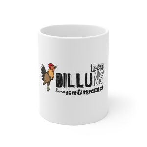 Taza de ceramica - Camiseta Dilluns Gall
