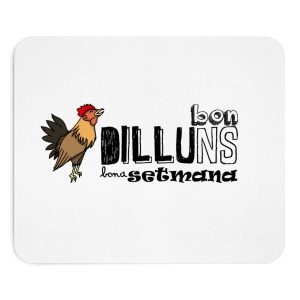 Alfombrilla de raton - Camiseta Dilluns Gall