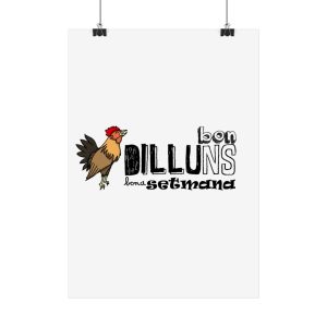 Poster - Camiseta Dilluns Gall